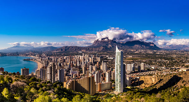 panoramica de alicante